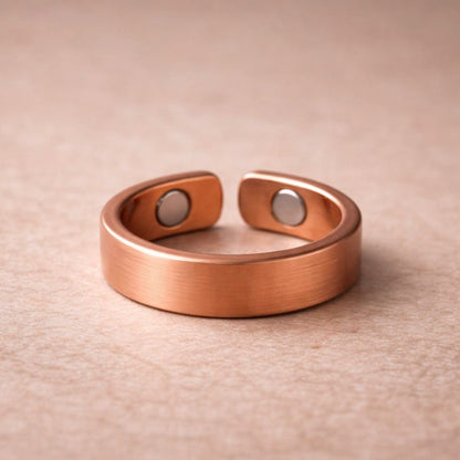 Set Leaviathan - Pulsera y Anillo de Cobre Magnetico