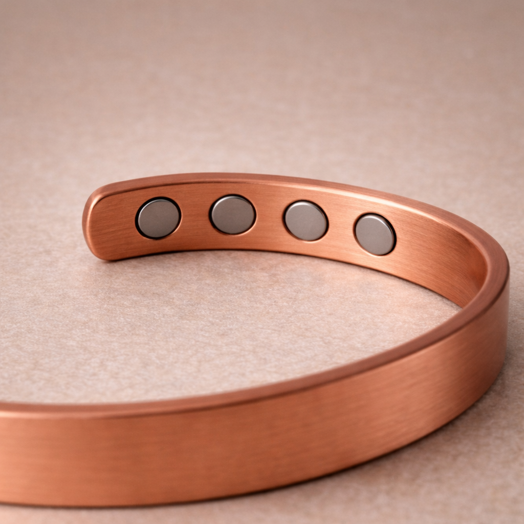 Set Leaviathan - Pulsera y Anillo de Cobre Magnetico